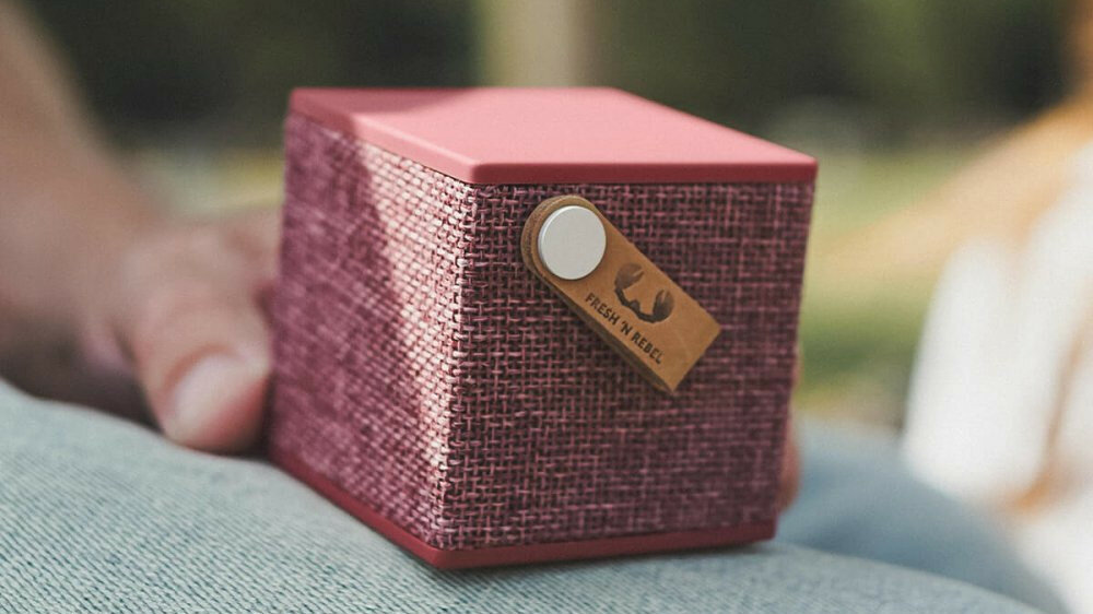 Głośnik mobilny FRESH N REBEL Rockbox Cube Fabriq Edition - bateria