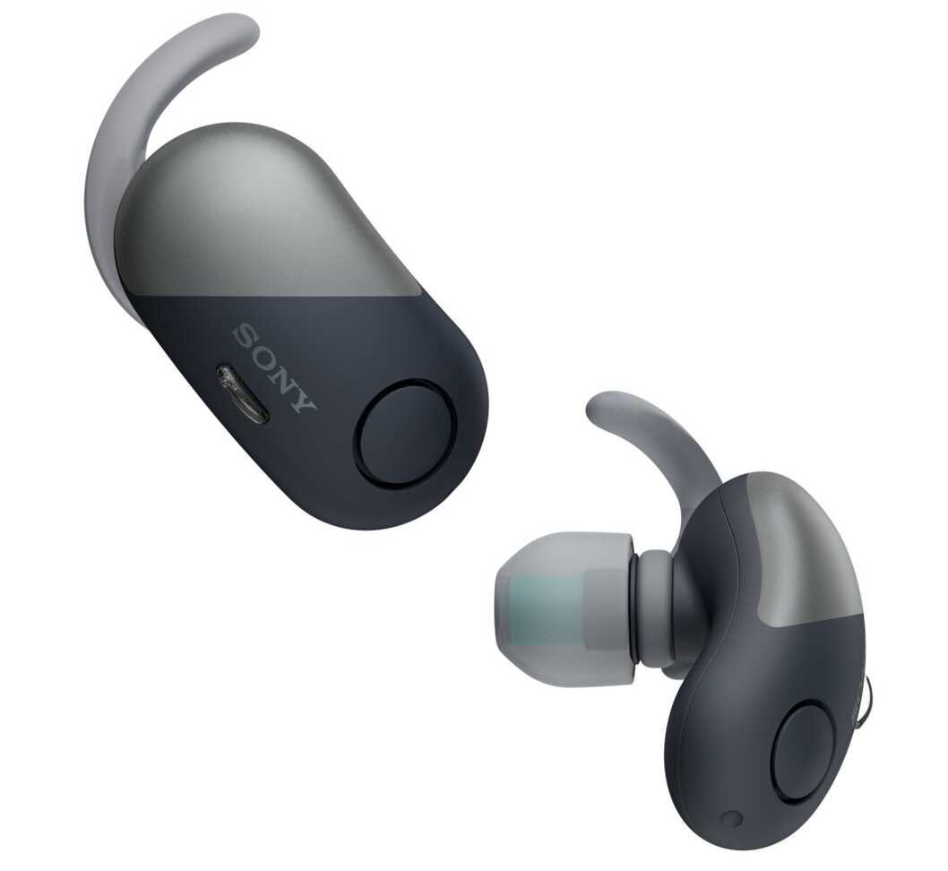 Słuchawki nauszne SONY WF-SP700N - redukcja hałasu 