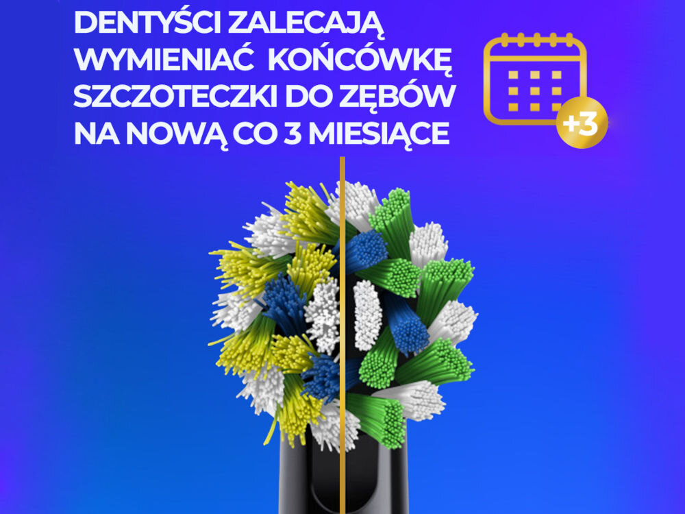 Końcówka szczoteczki DENIX do ORAL-B EB-18A (4 szt.) wymiana co 3 miesiące