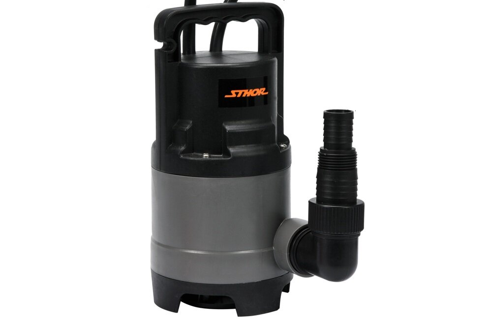 Pompa TOYA 79783 korpus obudowa tworzywo sztuczne odporne na uszkodzenia stopień ochrony IPX8 średnica zanieczyszczeń do 25 mm