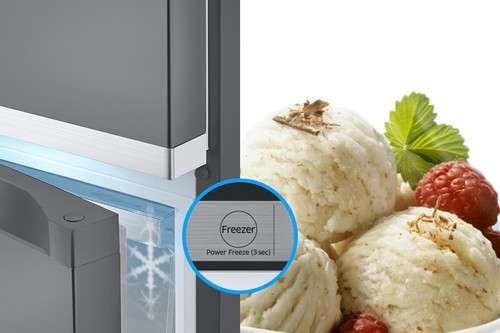 Samsung Power Freeze. Szybkie zamrażanie produktów Samsung Power Freeze. Szybkie zamrażanie produktów