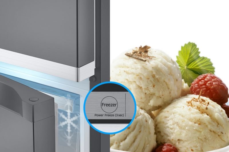Samsung Power Freeze. Szybkie zamrażanie produktów Samsung Power Freeze. Szybkie zamrażanie produktów