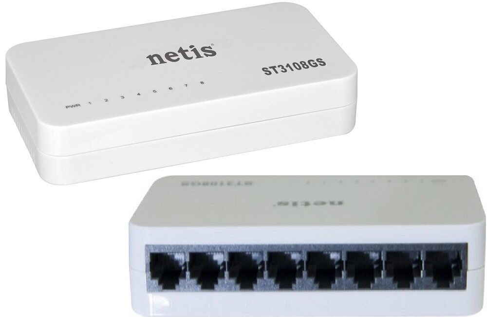 Switch NETIS ST3108GS - funckje wysoka wydajnosc