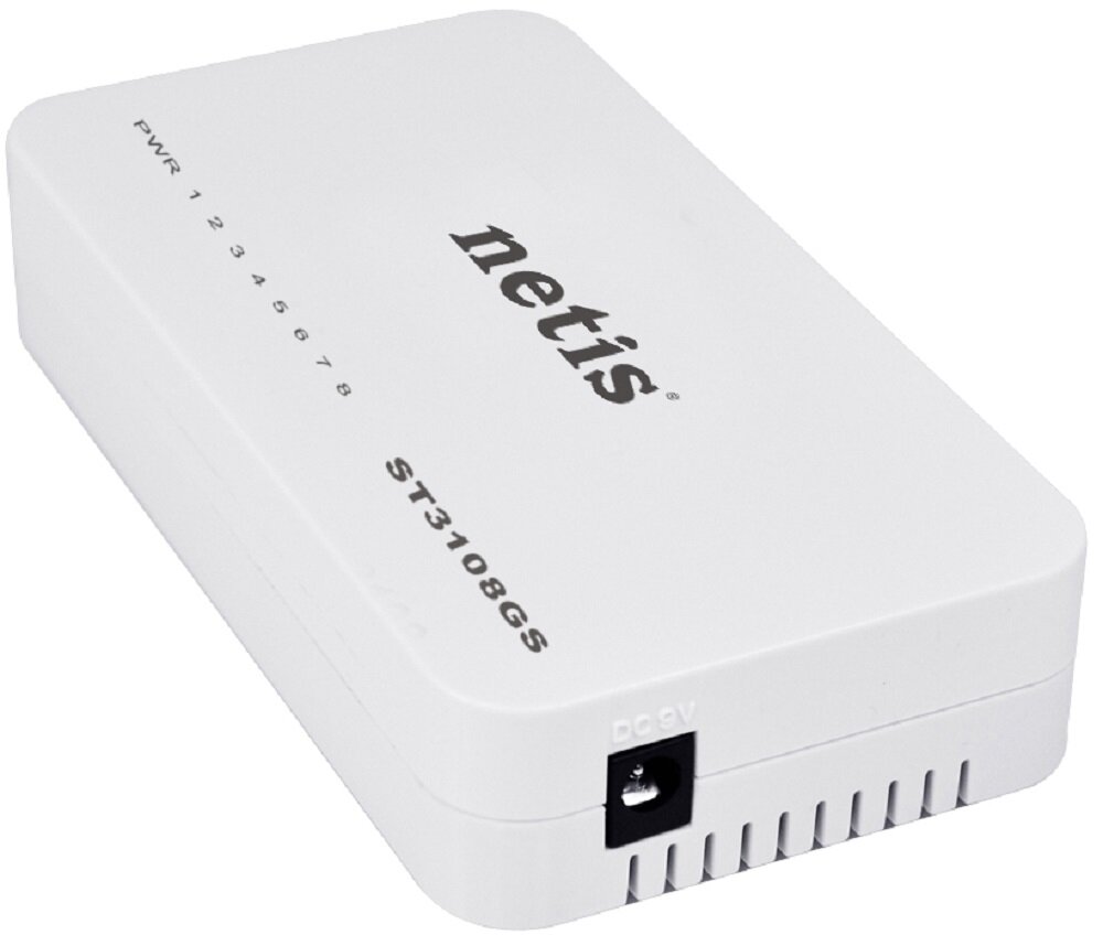 Switch NETIS ST3108GS - wlasciwosci techniczne