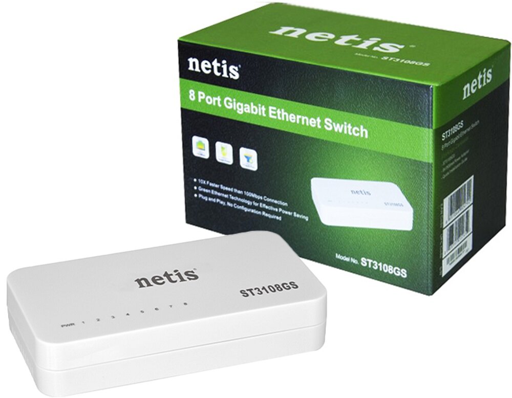 Switch NETIS ST3108GS - niezawodnosc