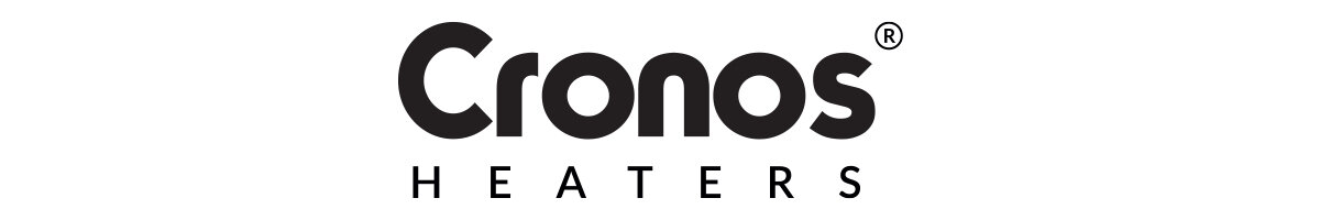 Logo z napisem \'Cronos HEATERS\'.