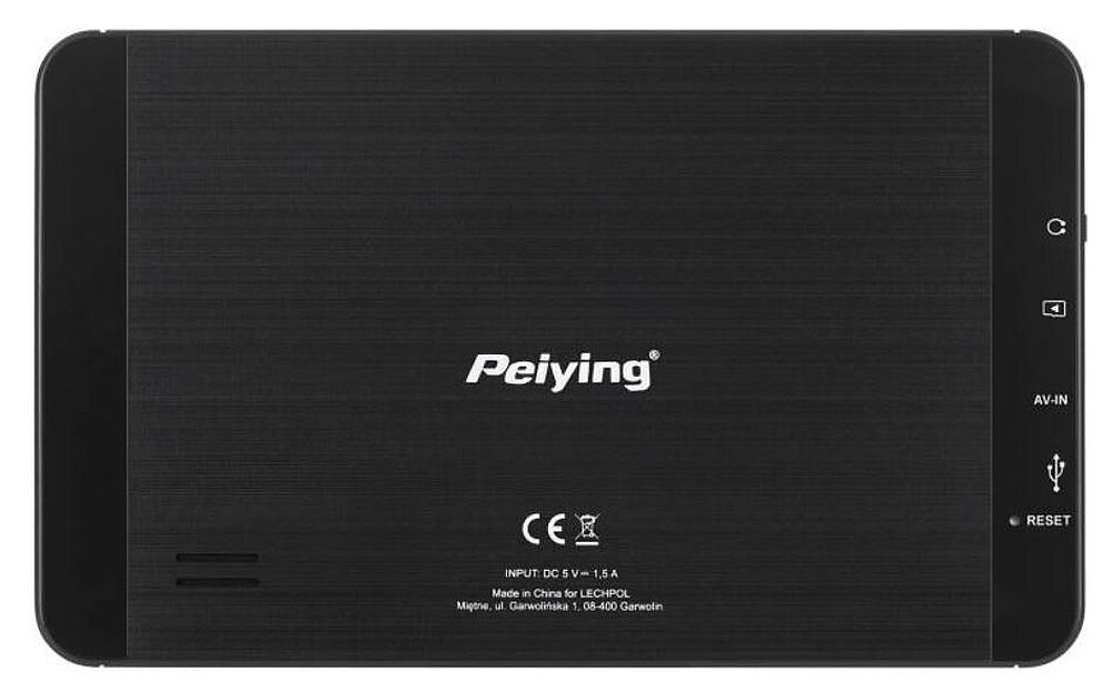 Nawigacja PEIYING Alien PY-GPS7013 ekran gps mapy waga wymiary pamięć bateria uchwyt 
