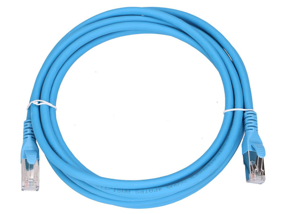 EXTRALINK Kabel RJ-45/RJ-45 Patchcord ekranowany kategorii 6A SFTP Extralink  sieciach Ethernet router, switch, komputer czy telefon VoIP połączeń między patch panelami teleinformatycznych Wysoka elastyczność odporna konstrukcja