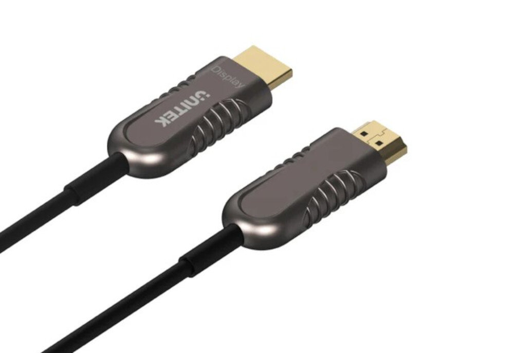 Kabel HDMI - HDMI UNITEK 40 m - Wydajność zwiększona o 60%, kabel po skosie