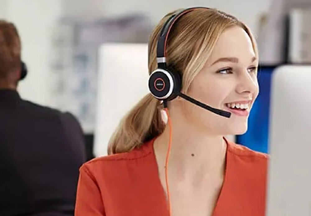 Słuchawki JABRA Evolve 40 Duo MS Stereo dźwięk parametry redukcja hałasów