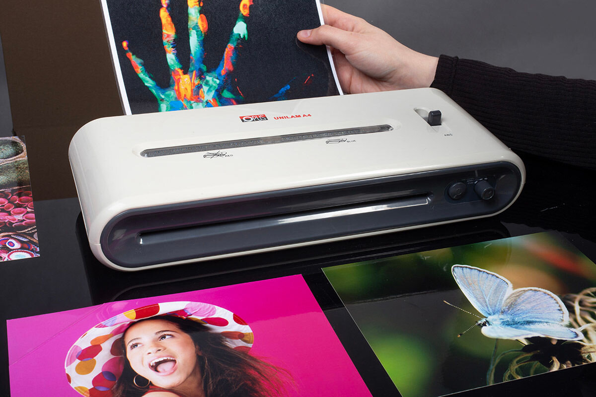 Laminator OPUS uniLAM A4 Szerokość laminacji 230 mm, Nagrzewanie 3-5 min