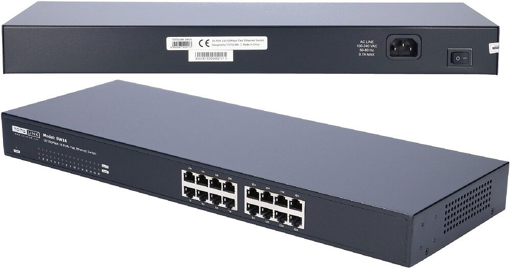 Switch TOTOLINK SW16- niezawodnosc 