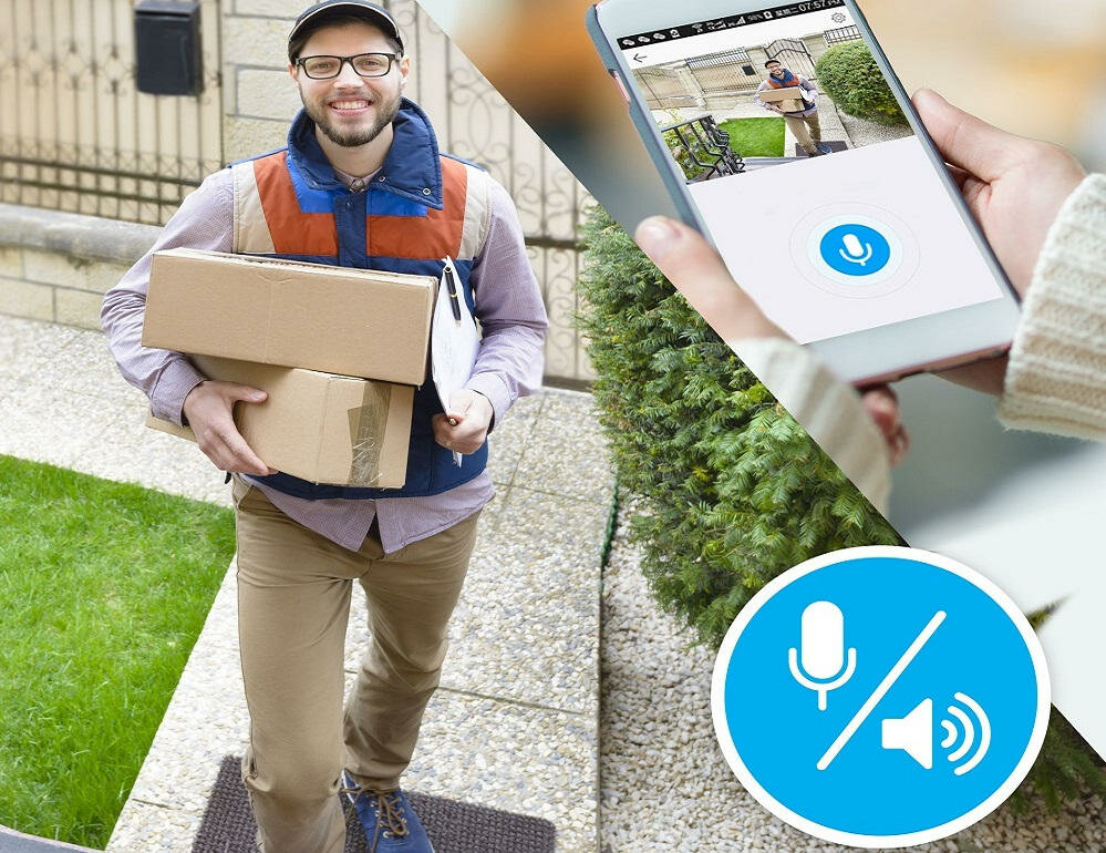 Kamera IP EZVIZ Husky Air CS-CV310-A0-3B1WFR - funkcja dwukierunkowego audis EVIZ