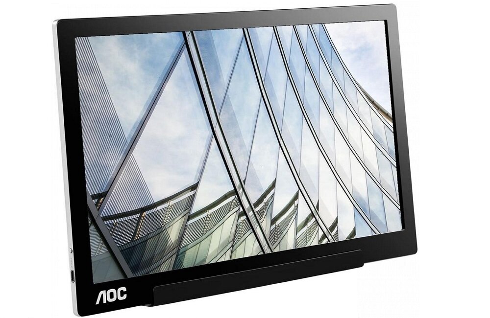 Monitor AOC I1601FWUX 16 1920x1080px IPS Przenośne, funkcjonalne i eleganckie rozwiązanie Z całą przyjemnością będzie Ci towarzyszył podczas pracy