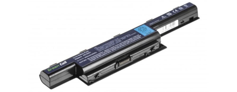 Bateria do laptopa GREENCELL Pro Acer AC06 5200 mAh akumulator wykorzystuje sześć ogniw o dużej gęstości precyzyjne wykonanie