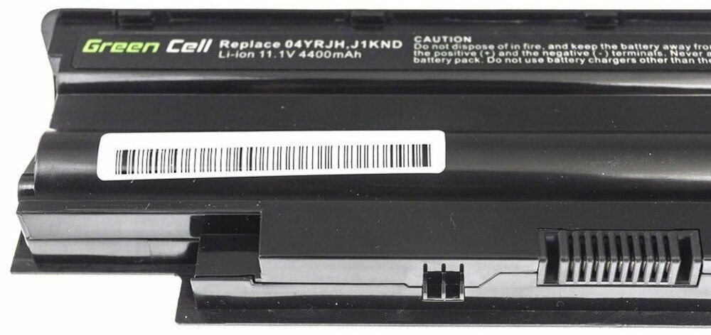 Bateria do laptopa GREENCELL J1KND 4400mAh akumulator został poddany szczegółowym testom jakościowym zabezpieczenie przed głębokim rozładowaniem i przeładowaniem
pojemność akumulatora wynosi 4400 mAh