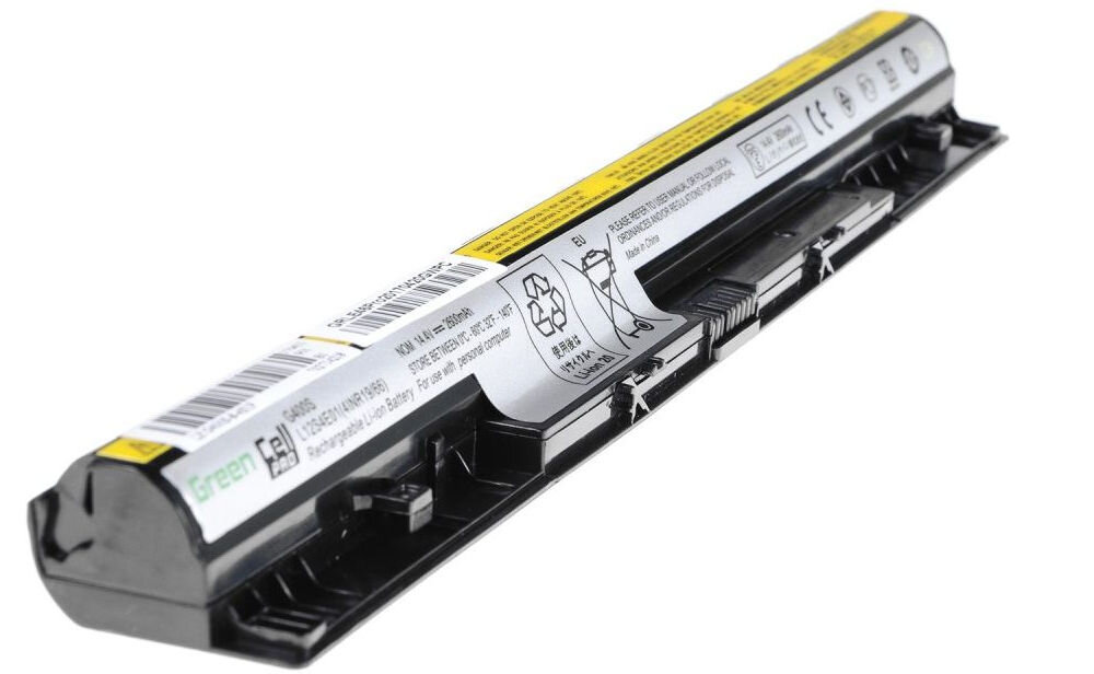 Bateria do laptopa GREENCELL Pro Lenovo 2600 mAh akumulator
wykorzystuje cztery ogniwa litowo-jonowe o dużej gęstości precyzyjne wykonanie produkt na białym tle