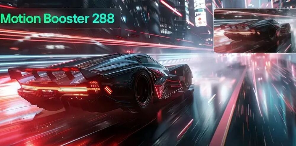 Telewizor LG 100QNED87B6 gaming 288 Hz AMD FreeSync Premium VRR, kadr z gry