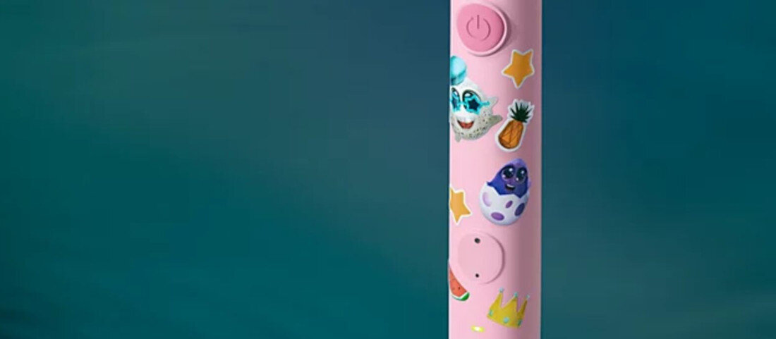 Szczoteczka soniczna PHILIPS Sonicare for Kids Smart HX6600/42 Niebieski zdjęcie lifestyle Personalizacja Personalizacja możliwości personalizacji wygląd