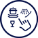 Niebieskie logo z białym napisem \'media expert\'.