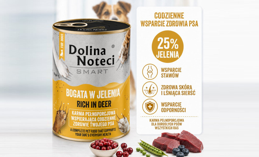 KARMA DLA PSA DOLINA NOTECI SMART BOGATA W JELENIA 400G
