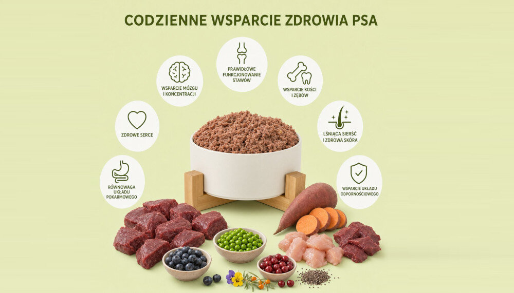 KARMA DLA PSA DOLINA NOTECI SMART BOGATA W DZIKA 400G