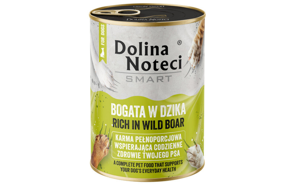 KARMA DLA PSA DOLINA NOTECI SMART BOGATA W DZIKA 400G