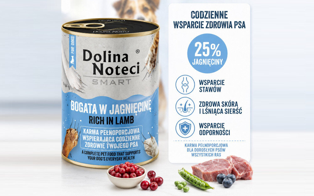 KARMA DLA PSA DOLINA NOTECI SMART BOGATA W JAGNIĘCINĘ 400G