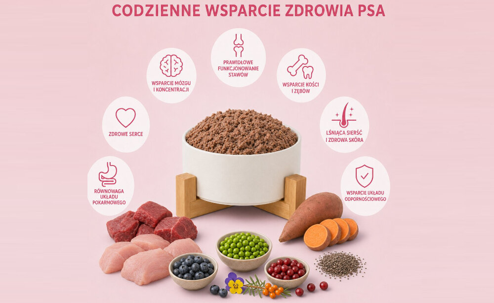 KARMA DLA PSA DOLINA NOTECI SMART BOGATA W INDYKA 400G
