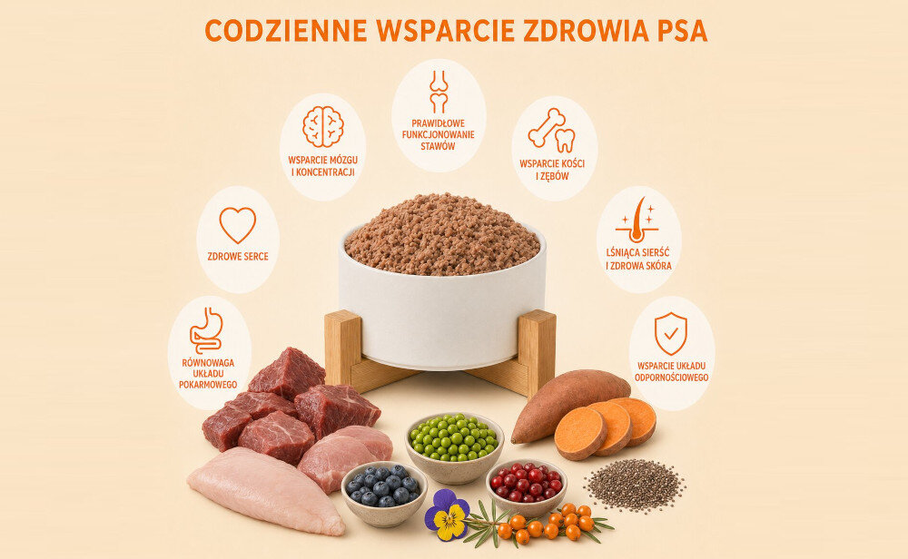 KARMA DLA PSA DOLINA NOTECI SMART BOGATA W KACZKĘ 400G