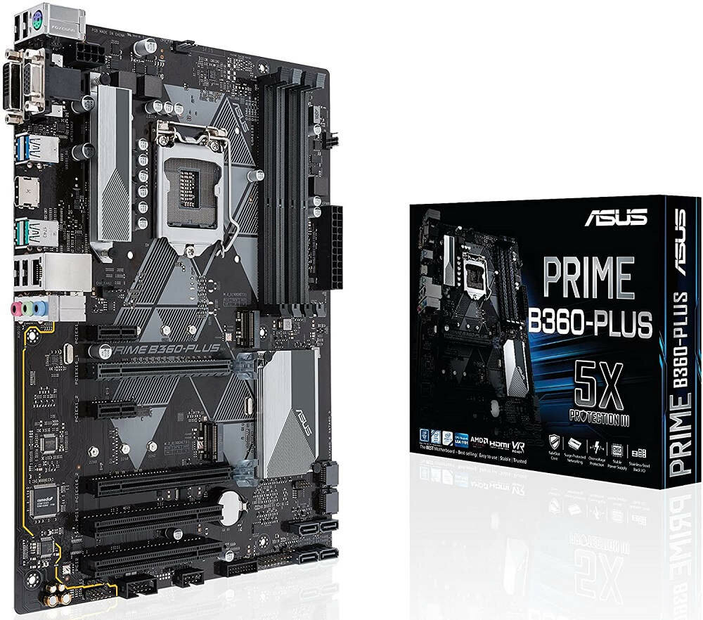 Płyta główna ASUS Prime B360-Plus - obsluga procesorow intel core