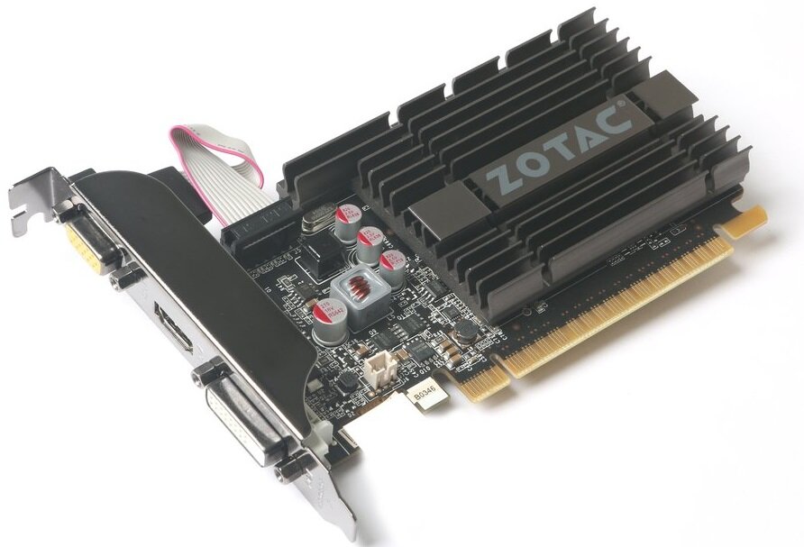 Karta graficzna ZOTAC GeForce GT 710 Zone Edition 2GB - kompromis między wydajnością a ekonomią idealna dla starszych komputerów