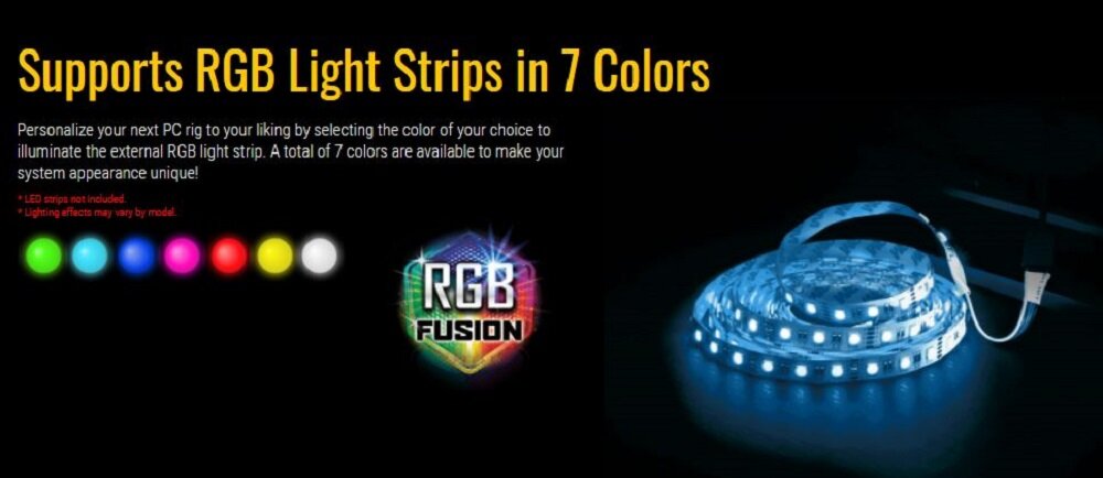 Płyta główna GIGABYTE H370M DS3H  - oswietlenie led 