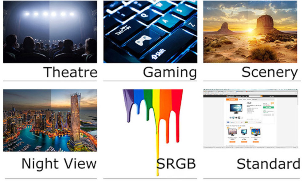 Monitor ASUS VN279QLB - Technologia Asus SPLENDID