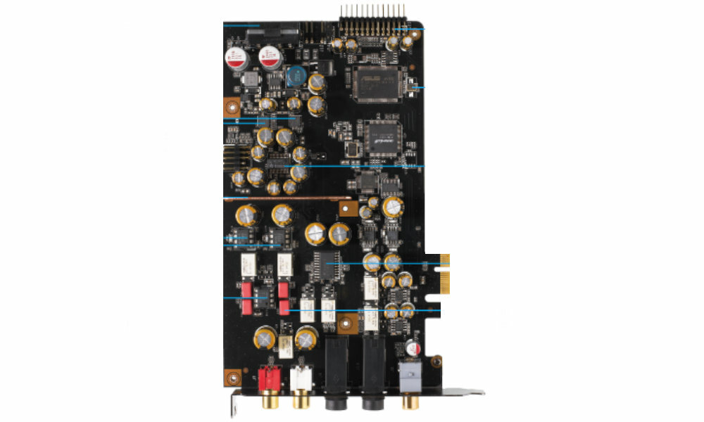 Xonar Essence STX II srodek