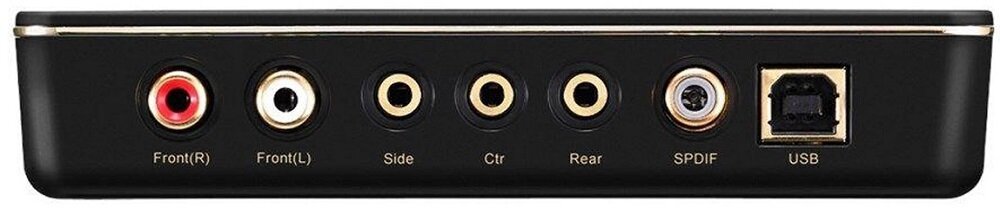Karta dźwiękowa ASUS Xonar U7 MKII - parametry fizyczne regulatory zasilanie bezpośrednio z USB