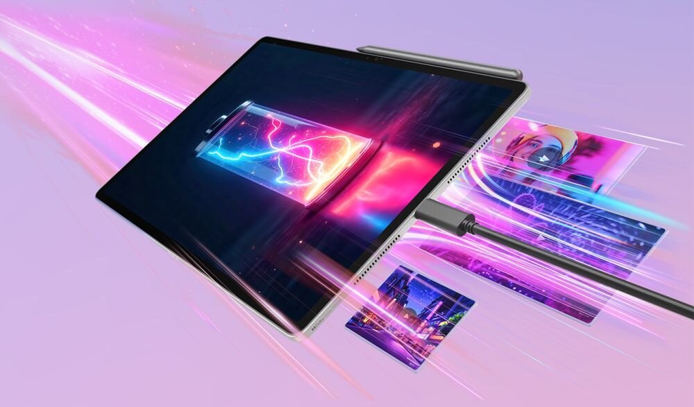 Lenovo Idea Tab Pro Gen 2 bateria 10200mAh 45W długi czas pracy streaming