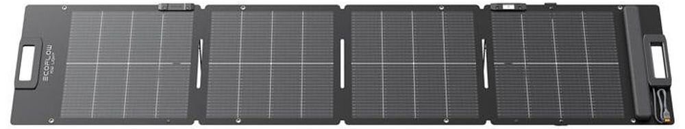Panel fotowoltaiczny ECOFLOW EFSOLARLIGHT220W-P-D 220W, panel, słoneczny, stacja, kemping, Rozłożony czteroczęściowy panel słoneczny EcoFlow.