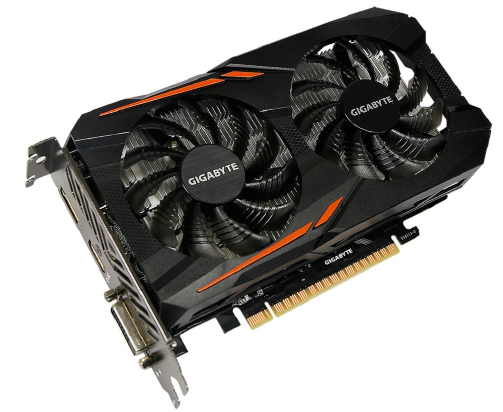 KARTA GRAFICZNA GIGABYTE GEFORCE GTX 1050 TI OC 4 GB GDDR5 Xtreme Engine rozgrywka niska temperatura