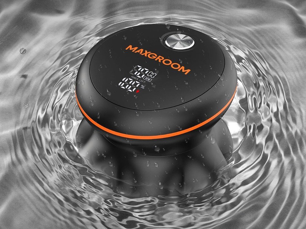 Golarka MAXGROOM JK-1688 Na mokro i sucho zdjęcie lifestyle Wodoodporność IPX6 spełnia normę wodoodporności IPX6 z goleniem na sucho, jak i na mokro