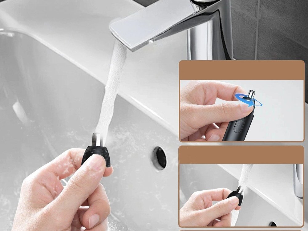 Trymer MAXGROOM GT2220A zdjęcie lifestyle Ostrze 360° Głowica z obrysem 360° Silnik pracujący z prędkością 8000 obrotów na minutę