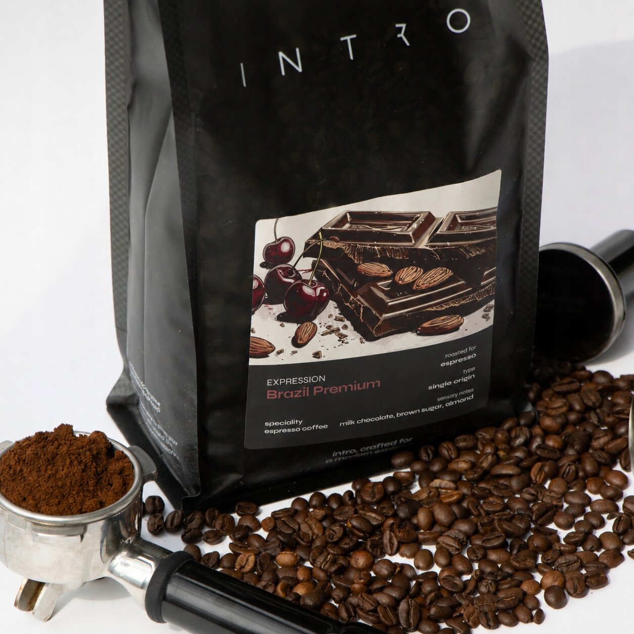 Kawa ziarnista 1kg - BRAZYLIA PREMIUM ESPRESSO | palarnia specialty INTRO