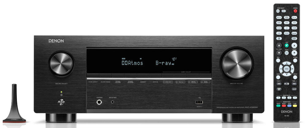 Amplituner DENON AVC-X3800H  - akustyka