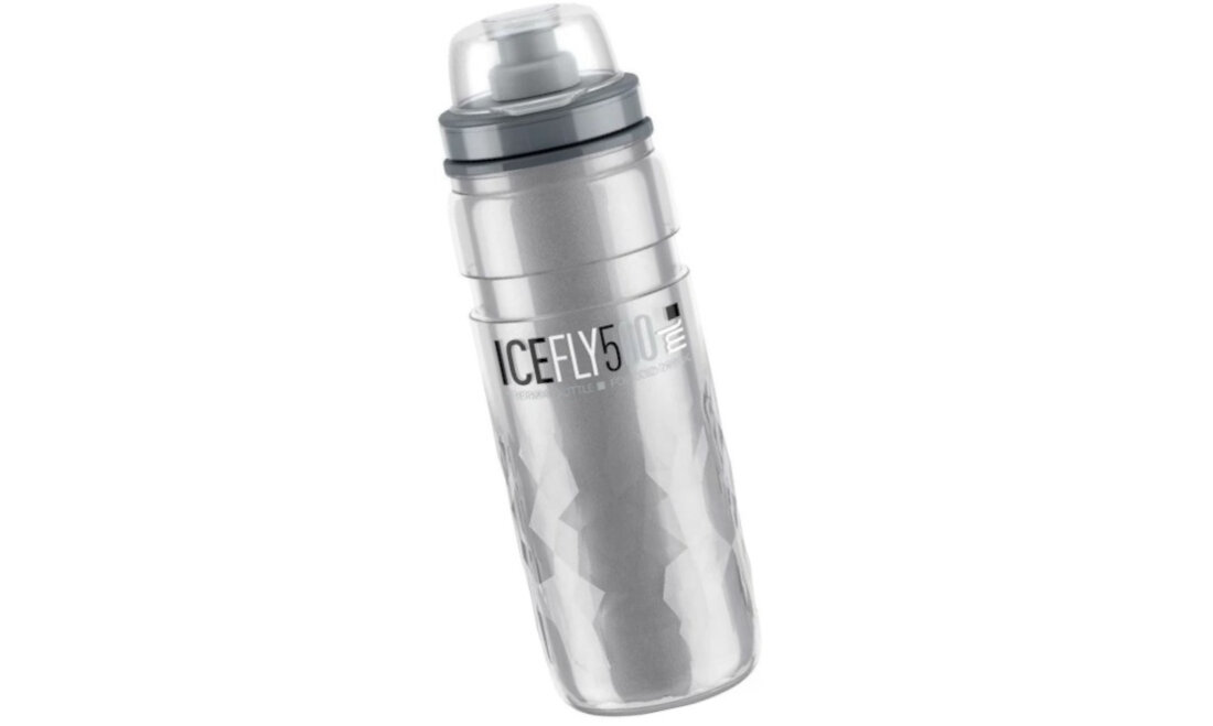 Bidon ELITE Ice Fly 500 ml Szary temperatura wysoka wydajnosc