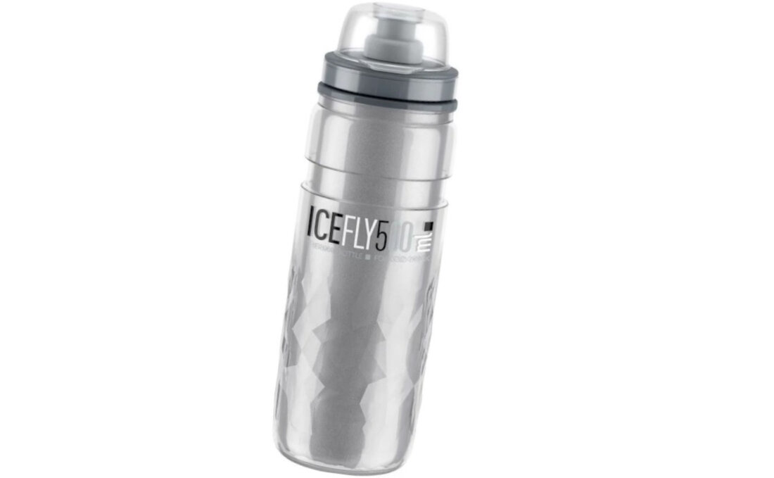 Bidon ELITE Ice Fly 500 ml Szary izolowany temperatura