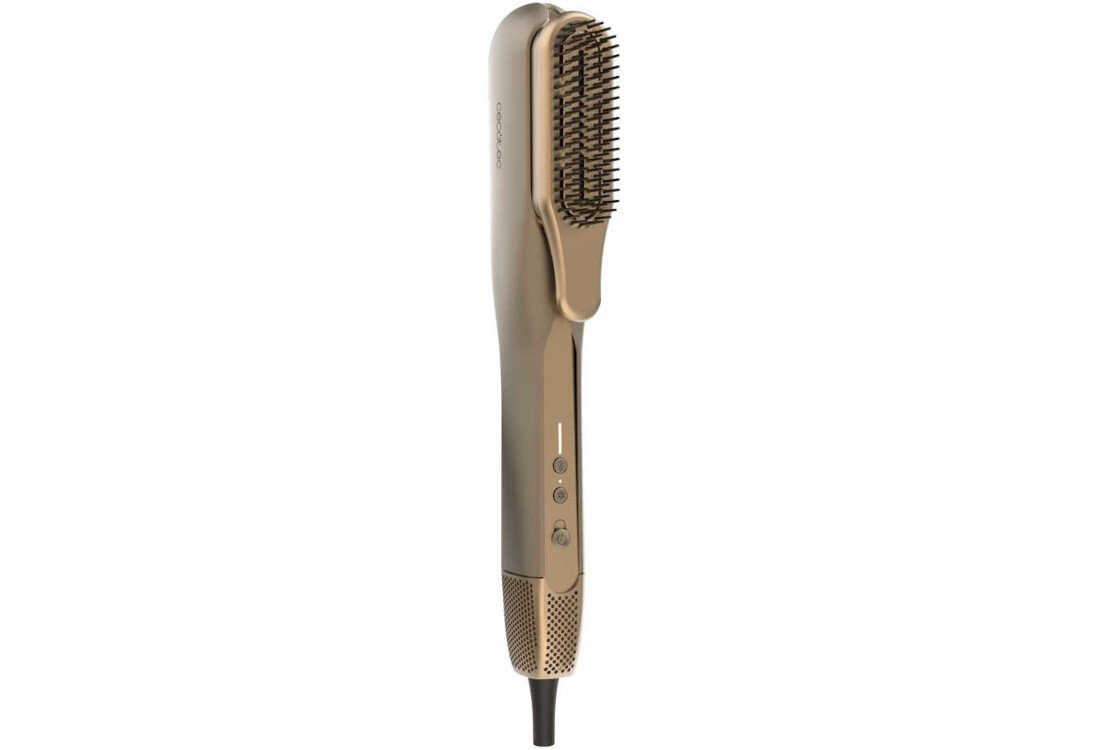 Aeroprostownica CECOTEC AirLisse 2w1 ForceDry Duo 200 stopni zdjęcie lifestyle Dopasowanie do włosów Cztery poziomy temperatury i dwie prędkości nawiewu  ustawienia  Funkcja chłodnego powietrza 