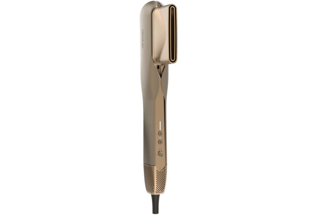 Aeroprostownica CECOTEC AirLisse 2w1 ForceDry Duo 200 stopni zdjęcie lifestyle czujnik kontaktu czujnik kontaktu kontrola
