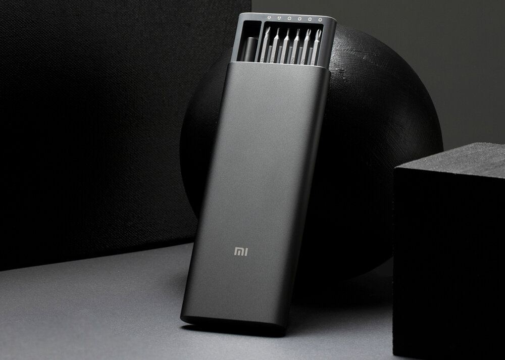 Zestaw wkrętaków XIAOMI Mi Precision Screwdriver Kit ergonomiczna rękojść magnetyczne uchwyty na bity praktyczny stylowy elegancki wygląd