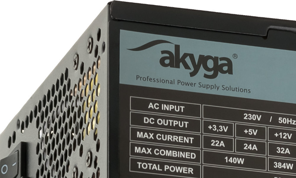 AKYGA AK-P3-500 500W bok