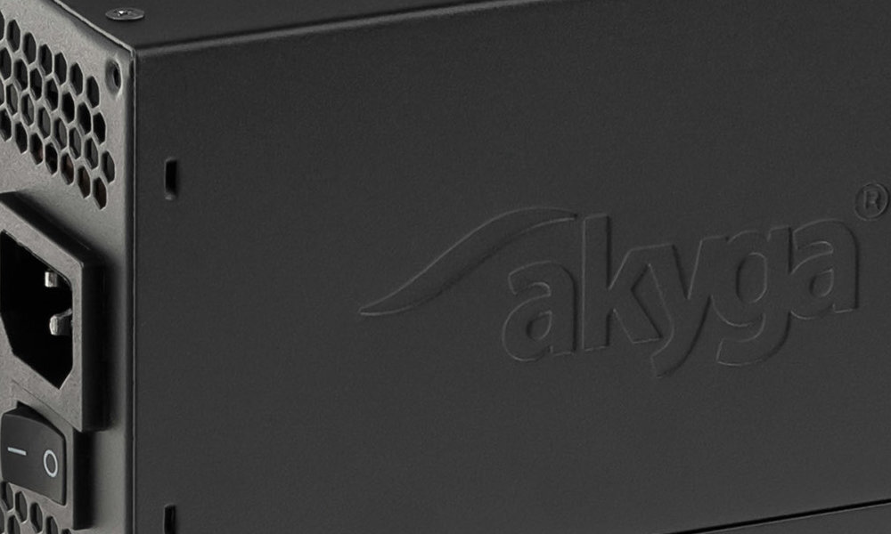 AKYGA AK-U4-400 400W 80 Plus Bronze tyl